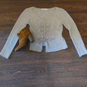 paperdenim&cloth angora/wool blend sweater